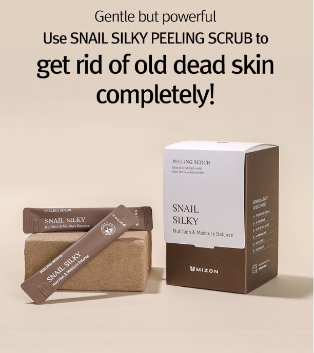 Snail Silky Peeling Scrub 5g * (1ea or 40ea) [Renewal] [Exp. Sept 22, 2025]
