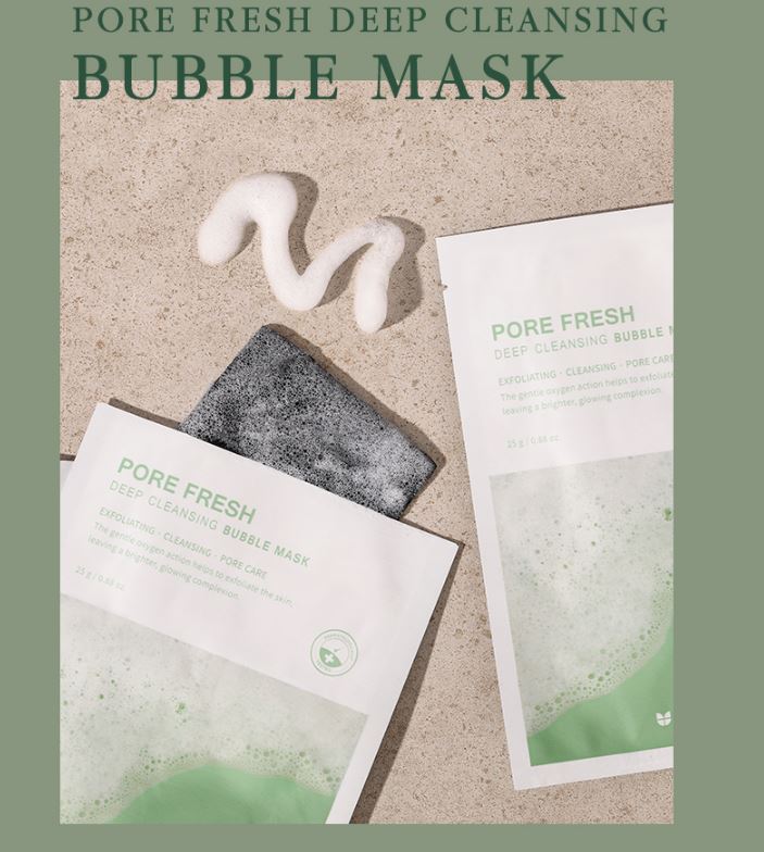 Pore Fresh Deep Cleansing Bubble Mask 25g [Exp. Aug 23, 2025]