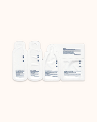 Sample Pouch White (Essence toner, Oil, Balancing gel, Nutrition cream) [Exp.-2025]