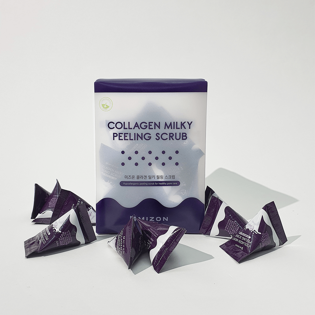Mizon Collagen Milky Peeling Scrub 7g (1ea or 24ea)